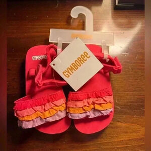 Little Girl size 5-6 Gymboree Velcro Sandals